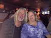 C.T. Brenda with wild man drummer Tim of Dust N’ Bones at BJ’s.
